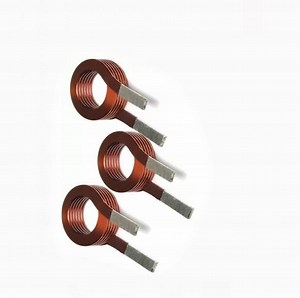 [Hot Item] Enameled Flat Copper Wire 98 Turning Winding Coil Air Core Multilayer High Frequency Copper Coil