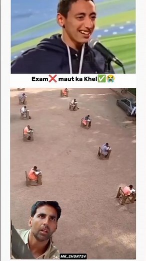 Exam ❌ Maut ka khel ✅ 💀🤯 #shorts #trend