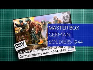 Master Box 1/35 Das Machinengewehr ist dort! German Military Men (MB35218) Review