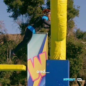 Wipeout brings everyone together – even a wife, her ex-husband and his new boyfriend 😂 Don’t miss these hilarious moments with all-new episodes Tuesdays at 9/8c on TBS! | TBS Network
