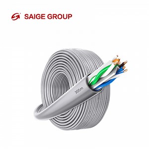 [Hot Item] Premium 23AWG 0.55mm Indoor Solid Copper CAT6 UTP Cable
