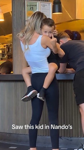 Safe to say I won that staring contest 😅 #Nandos #Stare #Win | Olima Omega