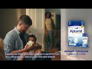 Aptaclub Aptamil Advanced Follow On Milk advert UK