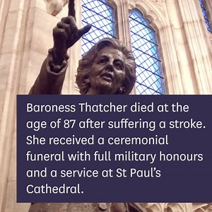 67K views · 2K reactions | Baroness Margaret Thatcher died #OTD in 2013. This statue in the Member's Lobby records her rightful place in parliamentary history as the United Kingdom's first woman prime minister. | UK Parliament | Facebook