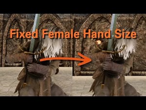 Fixed Female Hand Size
