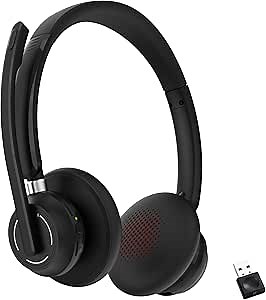 Bluetooth Headset with Noise Canceling Microphone