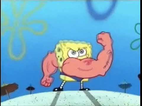 Spongebob Flexing