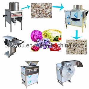 [Hot Item] Garlic Powder Making Machine Ginger Cutting Washing Drying Machine