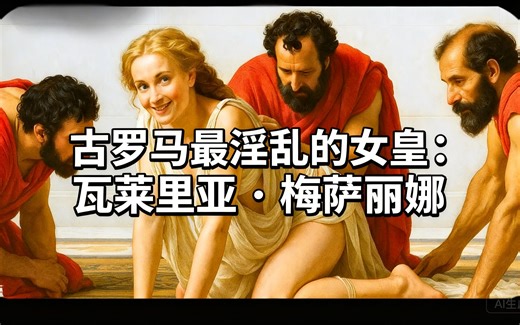 [中配]古罗马最淫乱的女皇：瓦莱里亚·梅萨丽娜 - Grim History