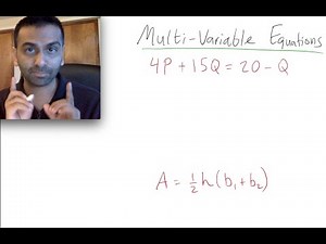 Solving Equations (Multi-Variable)