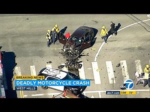 Motorcyclist killed in violent high-speed crash in SoCal l ABC7