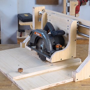 A Tool For Perfect Crosscut Techniques! DIY Circular Saw Tracks Rail Guide | Woodworking Ideas