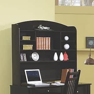 Amazon.com: Phoenix Hutch for Computer Desk Cappuccino : Home & Kitchen