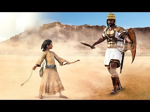 David and Goliath : The Most Notable Battle In The Old Testament (Biblical Stories Explained)