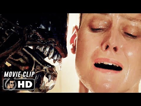 Ripley Vs Xenomorph Scene | ALIEN 3 (1992) Sci-Fi, Movie CLIP HD