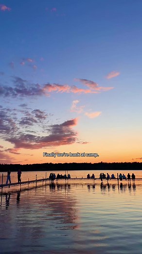 Camp Sunset Moments at Camp Birch Trail