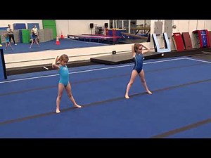 Full Team Gymnastics Warm up!