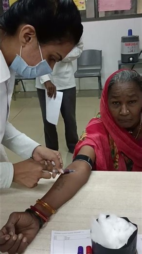 blood test process in the lab
