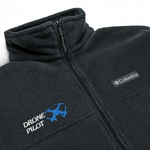 Drone Pilot Embroidered Unisex Columbia Fleece Jacket, Drone Pilot Fleece, Drone Flyer, Drone Pilot Gift, Drone Pilot Jacket, Drone Apparel - Etsy UK