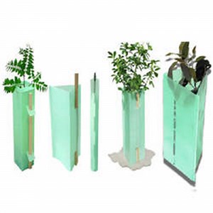 [Hot Item] Correx Tree Guards, Core Flute Plant Protector, Plastic Tree Protection Sleeves