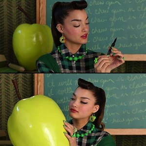 Double the colour, double the trouble with they’re real! push-up liner in beyond purple and beyond green! 1. Prime eyes with stay don’t stray to keep your colour on point 2. Apply beyond purple to your upper lash line 3. Angle the tip from the outer corner of the eye to create your wing 4. Define lower lash line with beyond green liner If you’re in Sydney, head to Westfield Sydney City (10-12 July) & snap a fun pic at the Benefit They’re Real! in Full Colour Pop Up Experience for your chance to 