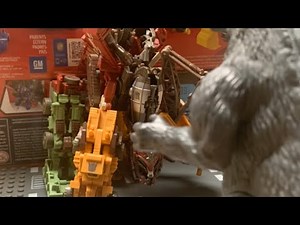 Godzilla vs Devastator|short stop-motion film