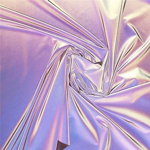 [Hot Item] Fashion Colorful Rainbow Fiber Reflective Fabric for Clothing Jacket