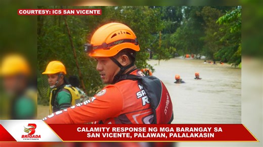 7.5K views · 172 reactions | CALAMITY RESPONSE NG MGA BARANGAY SA SAN VICENTE, PALALAKASIN #BrigadaNewsFMPalawan | 103.1 Brigada News FM - Palawan | Facebook