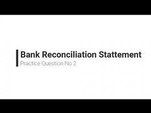 How to prepare O level Accounting 7707 and IGCSE Accounting 0452 | Bank Reconciliation Statement