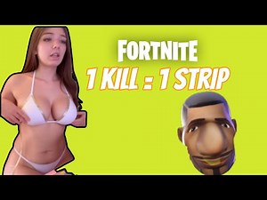 FORTNITE 1 STRIP REMOVING ALL LAYERS?1 NO BLUR!