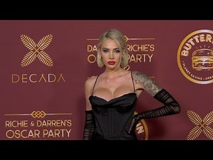Summer Soderstrom attends Darren & Richie’s Oscar Party 2022 red carpet event