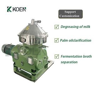 [Hot Item] Disc Centrifuge for Concentration of Fermentation Broth in Veterinary Probiotic Fermentation Broth