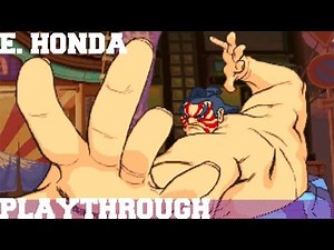 Street Fighter Alpha 3: E. Honda Playthrough