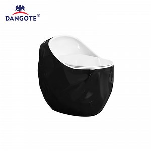[Hot Item] Ceramic Dual Flush Inodoro Square White Color One Piece Toilet Commode with Chrome Button