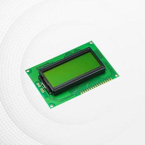 1604 Character LCD Display Module in Yellow Green for Healthcare Applications