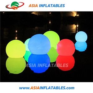 [Hot Item] Inflatable LED Light Water Floating Decoration Balloon