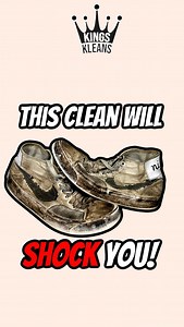 1.7M views · 16K reactions | ASMR CLEAN ON THE DIRTIEST NIKE SHOES...