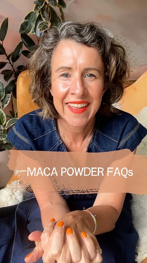 Your most frequently asked questions about my Raw Organic Maca Powder blend - including benefits (think energy & mood 😃) and tips to get it onto your daily routine ☀️ #macapowder #macapowderbenefits #maca #womenover40 #womenover50 #womenover60 #holisticlifestyle | The Holistic Ingredient