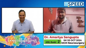 MCH Neurosurgery, 2nd Rank AML, INISS Oct’ 2024, Dr Amartya Sengupta., #speedlearningapp 📱 Speed Learning App Download Link For Android https://play.google.com/store/apps/de... For IOS: https://apps.apple.com/in/app/speed-l... For Registration Click: https://www.speedlearningapp.com 📱 Mobile: 9840077508 Dear Doctor ,🩺 Speed learning app Provides INI - SS and NEET SS DM / MCH App based courses for Super speciality Exams. ⚕️ Course Duration : 3 Years /2 Years /1 Years/6 Months/3 Months ⚕️ Featu