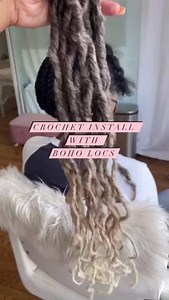 Check Out @bombshellstudiosnyc Slaying This Lit Boho Goddess Locs Install!  Where Would You Flaunt This Style? ‍♀️ : @bombshellstudiosnyc #BohoLocs #GoddessLocs #StylistLove #LocStyles | Boho Locs | Facebook