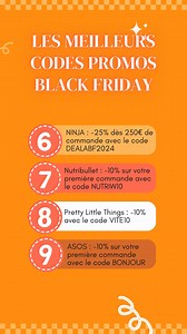 🎉 Black Friday 2024 : La partie 2 des Codes Promo à Ne Pas Manquer ! 🎉 👉 Ne ratez pas ces offres exclusives et maximisez vos achats avec les meilleurs codes promo de la semaine du Black Friday ! #BlackFriday | Radins.com