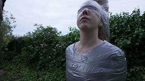 The Spain Files - Pole Mummification for sexy Stardust - Full Clip mp4 SD | Clips4sale