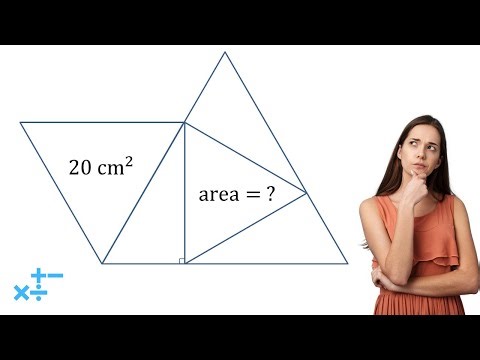 Three equilateral triangles geometry problem - Can you find the area of the smallest triangle?