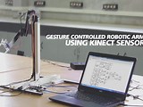 Gesture Controlled Robotic Arm Using Kinect (Simulink Support For Kinect) and Arduino