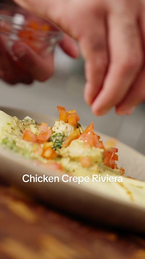 Chicken Crepe Riviera Recipe: Impress Your Wife!