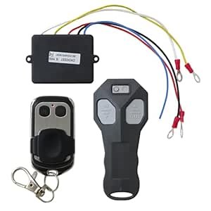 Wireless Winch Remote Control Kit DC12V Switch Handset Compatible for Jeep ATV SUV Truck by BATEMEN W