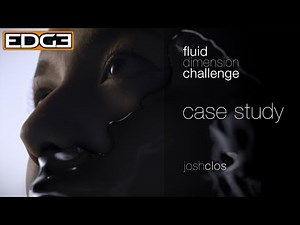 Cinema 4D & RealFlow Tutorial - Fluid Dimension Challange Making of by Josh Clos HD