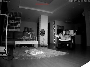 IP cam masturbation Asian milf in chair