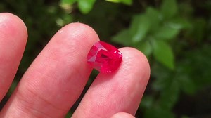 Glass body Padparadscha color Spinel from Mogok. | Ceylong Gems