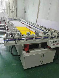 [Hot Item] Electrical Clamp Worm Screen Stretching Machine